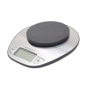 HIGH-TECH BILANCIA DIGITALE IN ACCIAIO INOX CON CIOTOLA PORTATA MASSIMA 5 KG