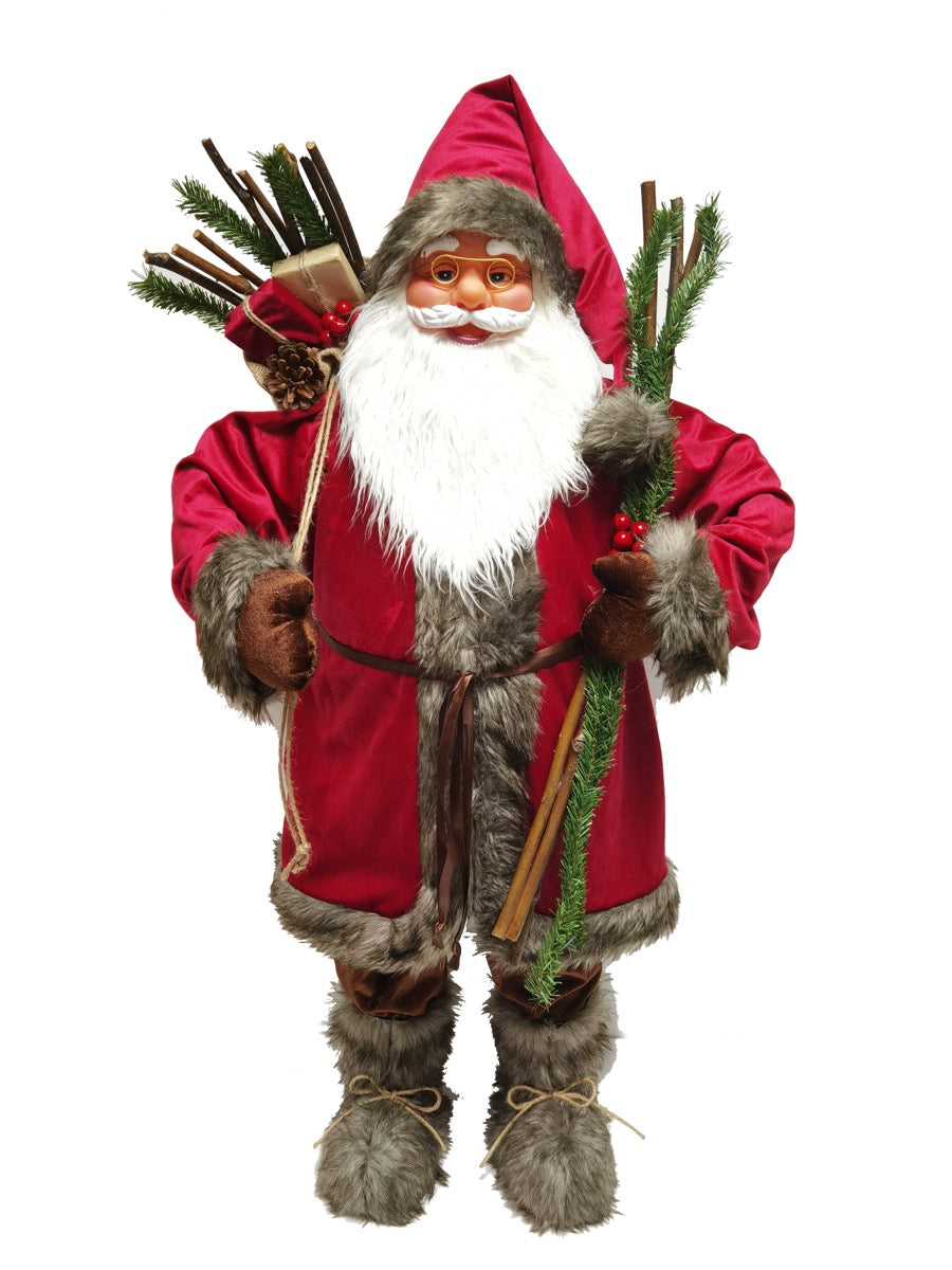 MAURY'S SANTA CLAUS DELUXE PUPAZZO DA CM 100