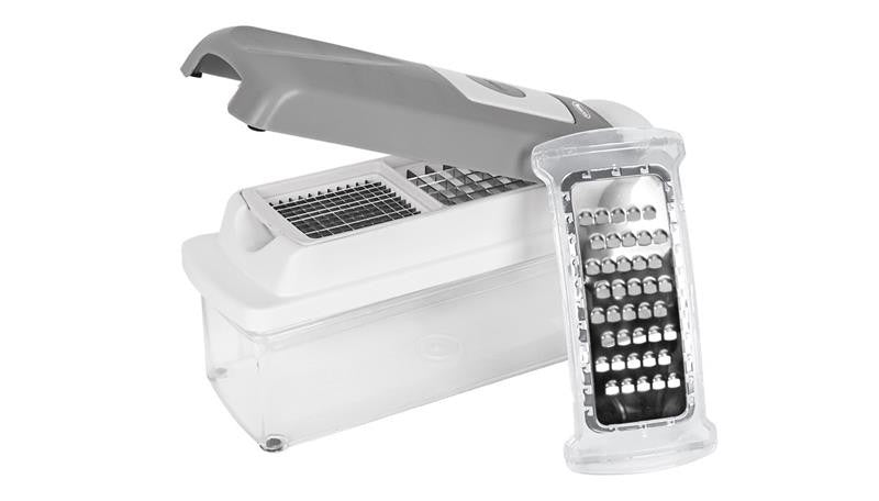 MAURY'S AFFETTA & GRATTUGIA MULTIUSO CON LAME IN ACCIAIO