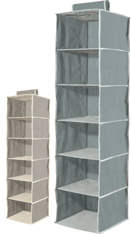 MAURY'S SMART GUARDAROBA CON 6 RIPIANI LARGHI IN COLORE ASSORTITO