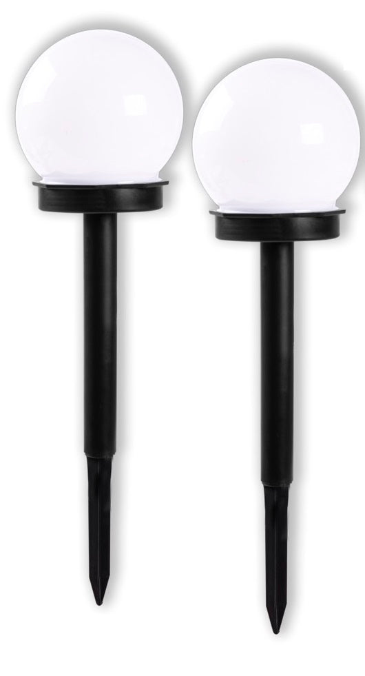 MAURY'S SET 2 LAMPADE SOLARI A SFERA 10 X H32 CM