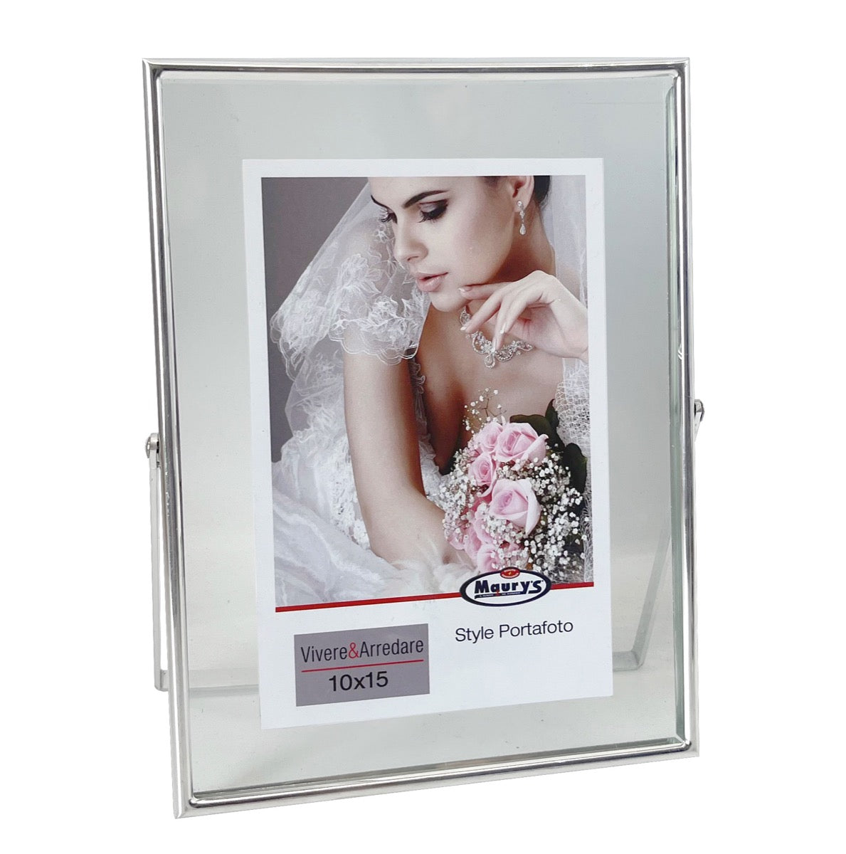 MA MAISON MODERN PORTAFOTO SILVER PER FOTO 10X15 CM IN COLORE SILVER