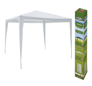 MAURY'S GAZEBO QUADRATO 3 X 3 MT IN COLORE BIANCO