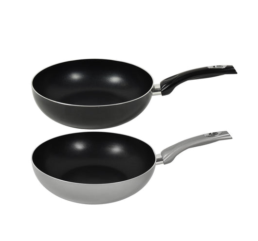 MAURY'S CHEF INDUCTION PADELLA SALTAPASTA CON MANICO DA 28 CM ASSORTITA