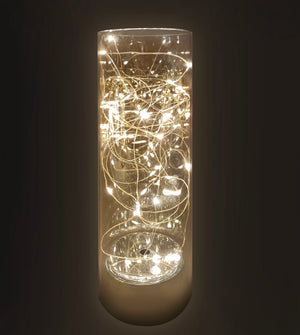 HIGH-TECH LAMPADA A CILINDRO CON 30 MICROLED COLORE CALDO