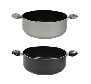 CASSERUOLA CHEF INDUCTION CON 2 MANICI 26 CM COLORI ASSORTITI