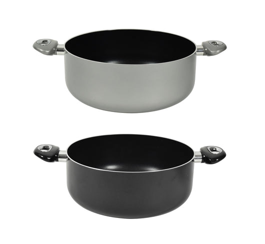 CASSERUOLA CHEF INDUCTION CON 2 MANICI 26 CM COLORI ASSORTITI