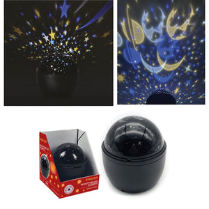 HIGH-TECH PROIETTORE A LED ROTANTE PER INTERNO CON DECORI NATALIZI