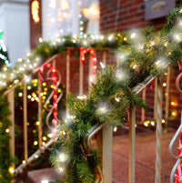 HIGH-TECH FILO LED 1500 MINILUCCIOLE BIANCO GHIACCIO CON BOB 67.5 MT USO INTERNO E ESTERNO