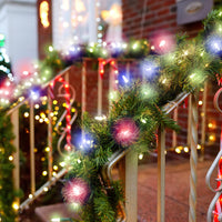 HIGH-TECH FILO LED 1500 MINILUCCIOLE MULTICOLOR CON BOB 67.5 MT USO INTERNO E ESTERNO