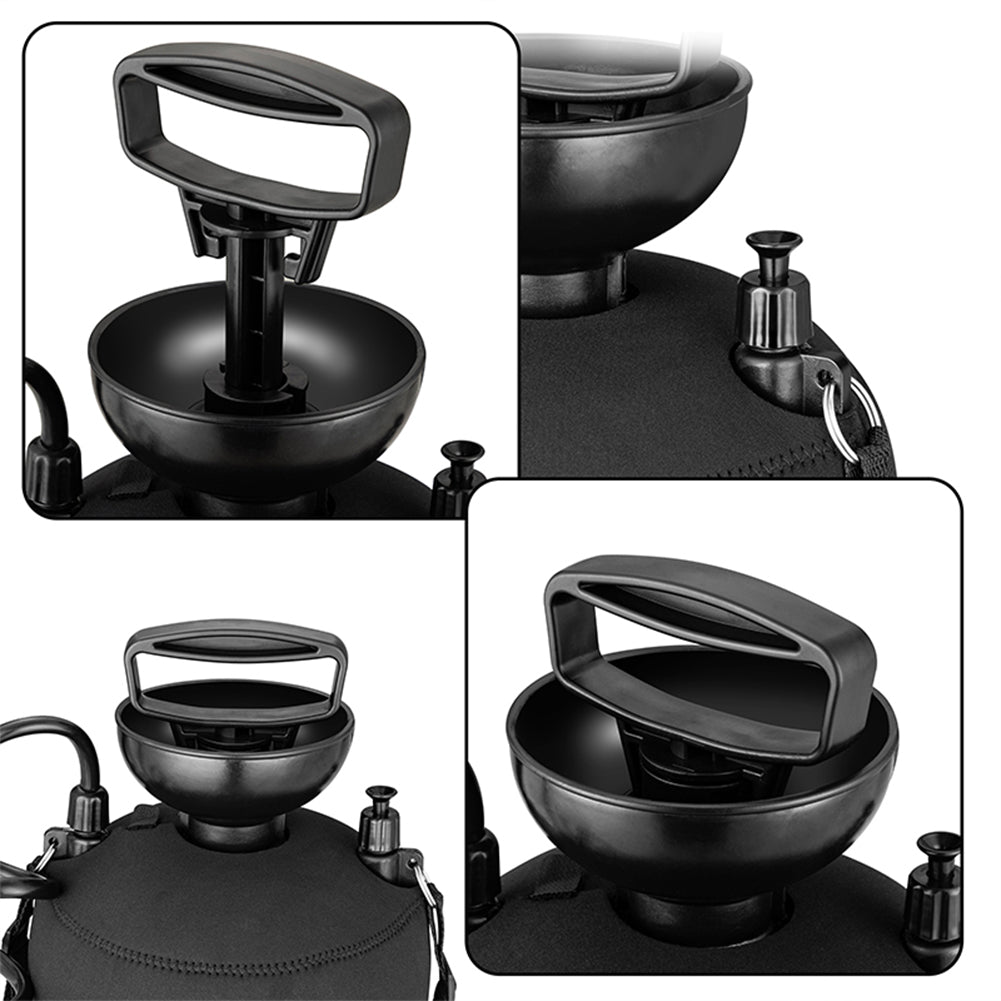 Doccia Multifunzione da Esterno 12L Portatile Tracolla Innaffiatoio Irrigatore