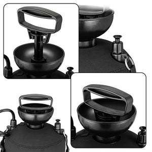 Doccia Multifunzione da Esterno 12L Portatile Tracolla Innaffiatoio Irrigatore