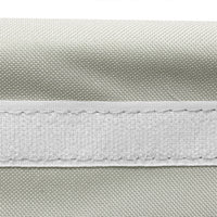 Cesto PortaBiancheria Triplo Metallo e Tessuto Pieghevole Salvaspazio 64x38H62cm