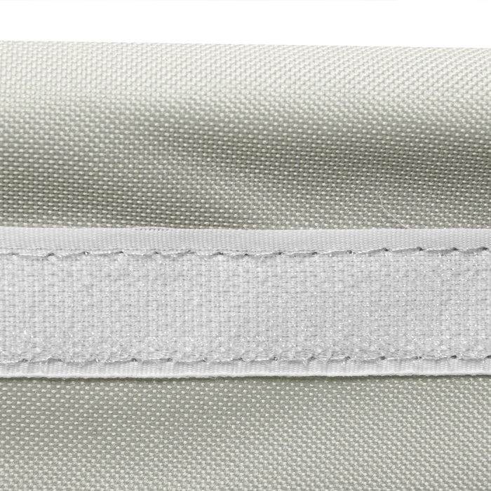 Cesto PortaBiancheria Triplo Metallo e Tessuto Pieghevole Salvaspazio 64x38H62cm