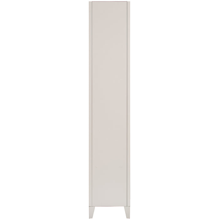 Armadio in Metallo Verniciato 1 Anta Spogliatoio con Ripiano Superiore 34X36X180cm