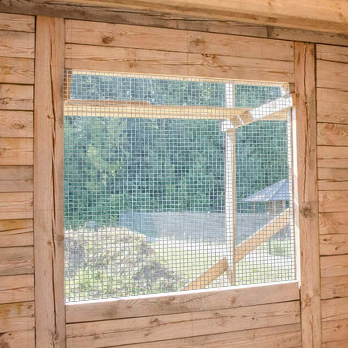 Recinzione Rete Metallica Elettrosaldata H 1 x 15MT Maglia 12x12mm Antiruggine