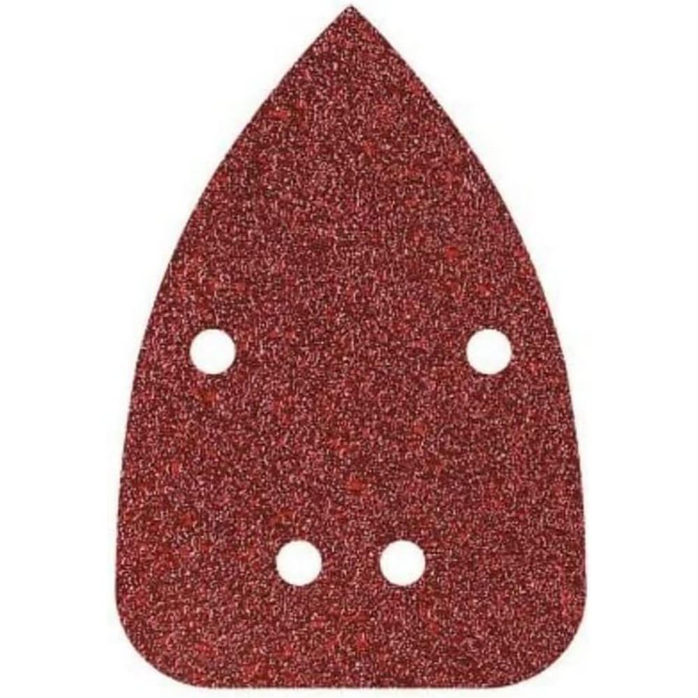 Fogli Abrasivi per Levigatrice a Delta Legno e Metallo 4 Fori Wolfcraft 10 PZ