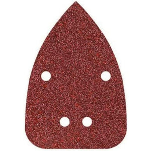 Fogli Abrasivi per Levigatrice a Delta Legno e Metallo 4 Fori Wolfcraft 10 PZ