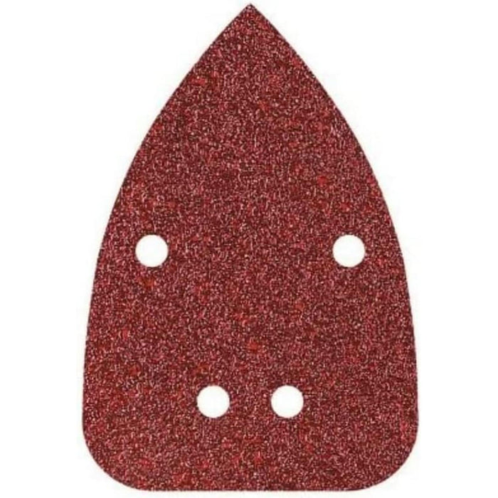 Fogli Abrasivi per Levigatrice a Delta Legno e Metallo 4 Fori Wolfcraft 10 PZ