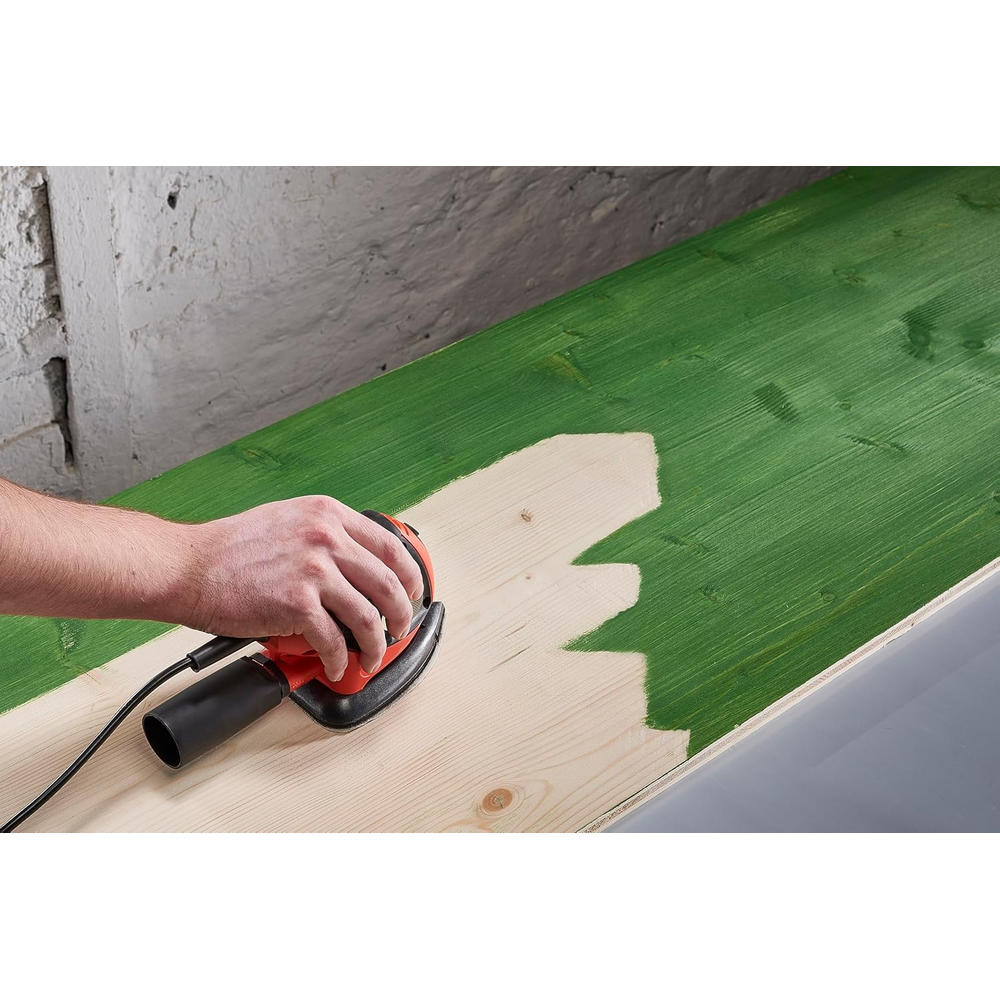 Fogli Abrasivi per Levigatrice a Delta Legno e Metallo 4 Fori Wolfcraft 10 PZ