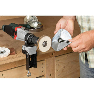 Set Lucidatura Metalli per Trapano Wolfcraft 2 Dischi 2 Paste 1 Perno