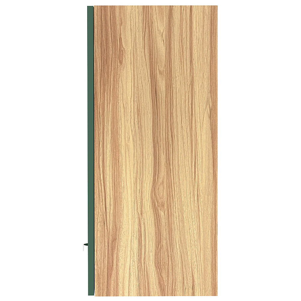 Pensile da Cucina Armadio Sospeso da Parete Anta Singola in Legno Colore Verde