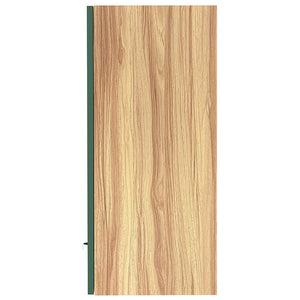 Pensile da Cucina Armadio Sospeso da Parete Anta Singola in Legno Colore Verde
