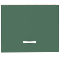 Pensile da Cucina Ribaltabile Muro Armadio Sospeso in Legno Parete Colore Verde