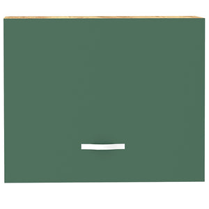 Pensile da Cucina Ribaltabile Muro Armadio Sospeso in Legno Parete Colore Verde