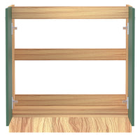 Mobile Sottolavello Cucina Componibile Mobiletto Legno Colore Verde con 2 Ante