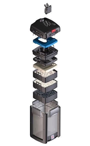 Eheim 2373020 Professionel 4+ 350T Termofiltro Esterno per acquari fino a 350L