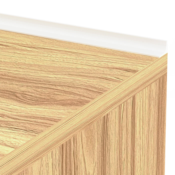 Mobile Base per Cucina Componibile in Legno Colore Verde con 2 Ante 2 Scomparti