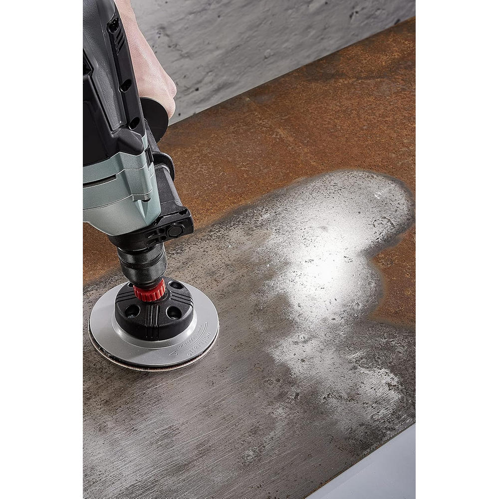 Dischi Abrasivi Velcrati Fixoflex per Legno Metallo Platorello Wolfcraft 3 Pz