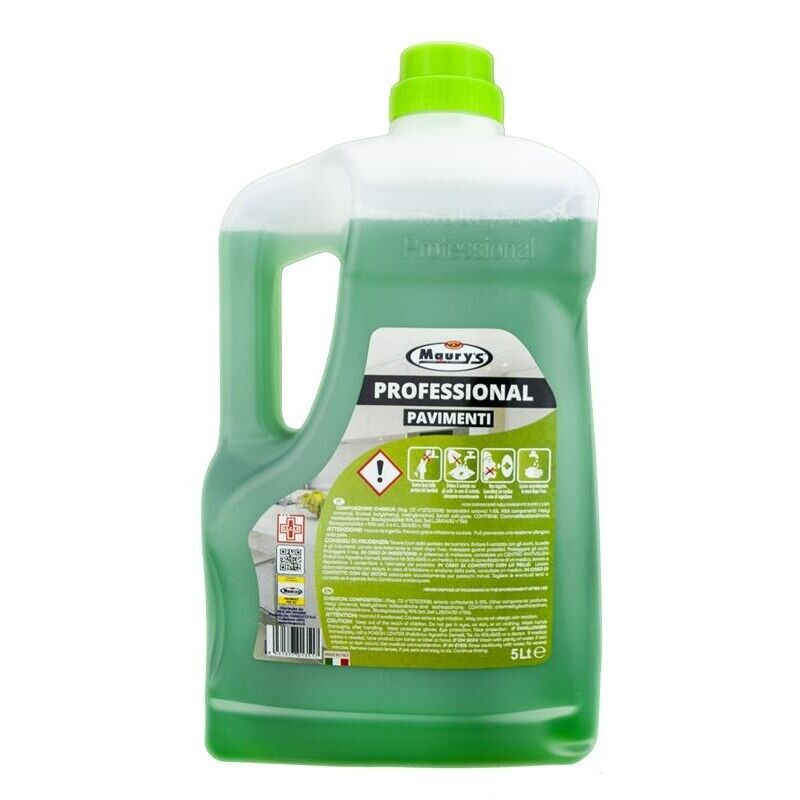 15LT MAURY'S PROFESSIONAL PAVIMENTI GREEN IN CONFEZIONI DA 3X5 LT