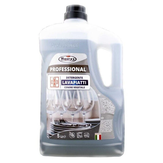 15LT MAURY'S PROFESSIONAL SAPONE PIATTI CENERE VEGETALE IN CONF. DA 3X5 LT