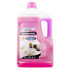 15LT MAURY'S PROFESSIONAL DETERGENTE PAVIMENTI FIORI DI LOTO IN CONF. DA 3X5 LT