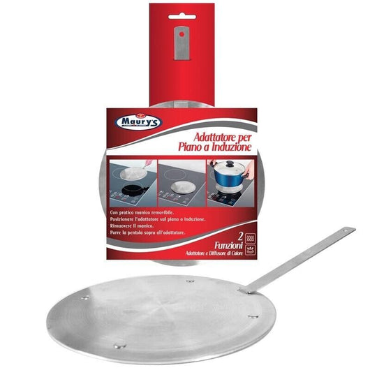 MAURY'S ADATTATORE PER PIANO A INDUZIONE E DIFFUSORE DI CALORE 24 CM