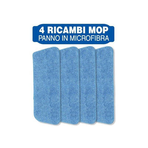MAURY'S KIT 4 RICAMBI SPRAY MOP 43X14.5CM PANNO IN MICROFIBRA
