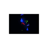 PROIETTORE LED DA INTERNO 5 DECORI IN METALLO E PLASTICA