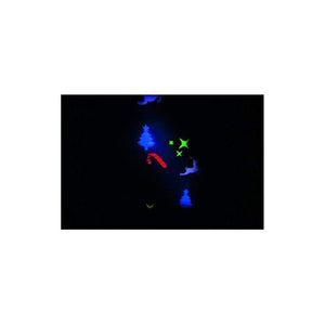 PROIETTORE LED DA INTERNO 5 DECORI IN METALLO E PLASTICA