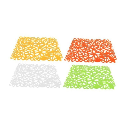 MAURY'S TAPPETINO PER LAVELLO FLOWER 30 X 24 CM COLORI ASSORTITI
