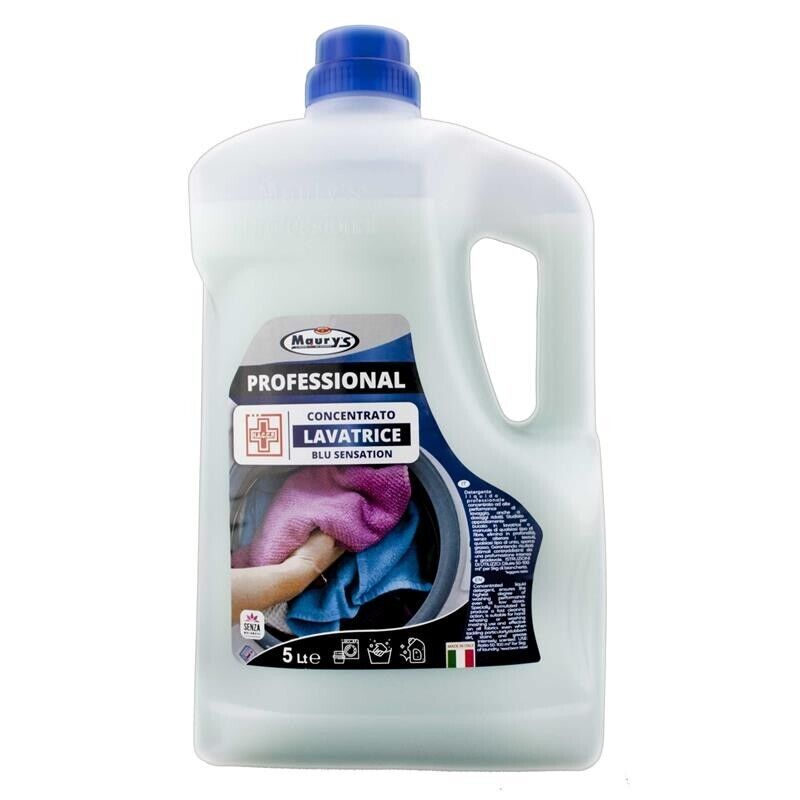 15LT MAURY'S PROFESSIONAL DETERGENTE LAVATRICE BLU SENSATION IN CONF. DA 3X5 LT