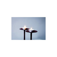 MAURY'S CANDELINE TEA LIGHT 800PZ BIANCHE SENZA PROFUMO BASE IN METALLO