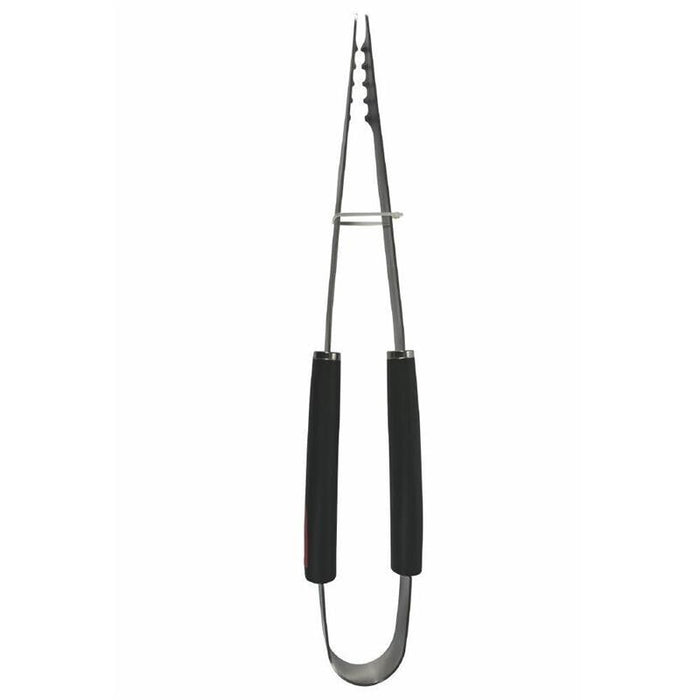 SET 3 UTENSILI BARBECUE ACCIAIO