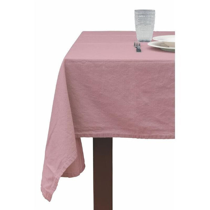 TOVAGLIA LINO E COTONE 140X240 CM ROSA