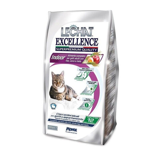 LECHAT EXCELLENCE SUPERPREMIUM CROCCANTINI 400 GRAMMI INDOOR