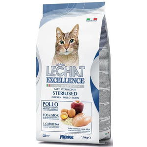 LECHAT EXCELLENCE CROCCANTINI GATTO 1,5 KG STERILIZZATO AL POLLO