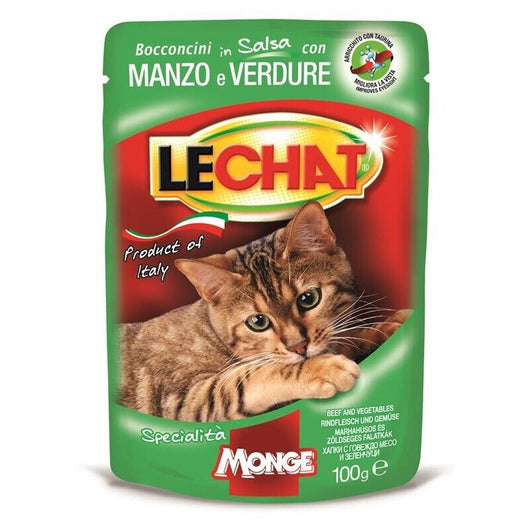 LECHAT BOCCONCINI IN SALSA 100 GRAMMI MANZO E VERDURE