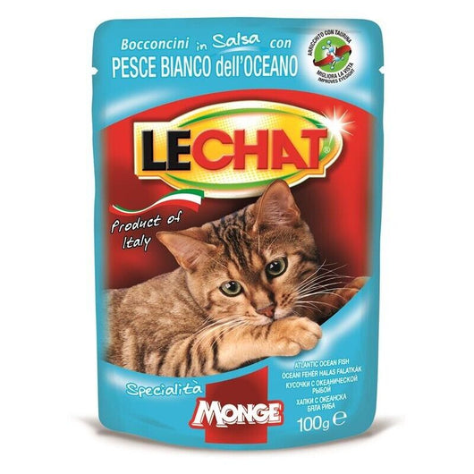 LECHAT BOCCONCINI IN SALSA 100 GRAMMI PESCE BIANCO