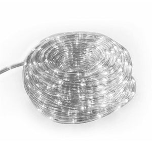 MAURY'S NATALE TUBO LED 11MT 8 FUNZIONI BIANCO PER ESTERNO